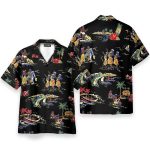 Aloha Hula Girls Dance On The Beach Hawaiian Shirt