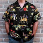 Aloha Hula Girls Dance On The Beach Hawaiian Shirt