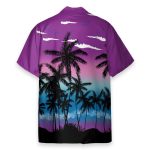 Coconut Tree On Beautiful Sunset Hawaiian Shirt & Beach Shorts