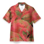 Colorful Flamingo Button'S Up Shirts Hawaiian Shirt