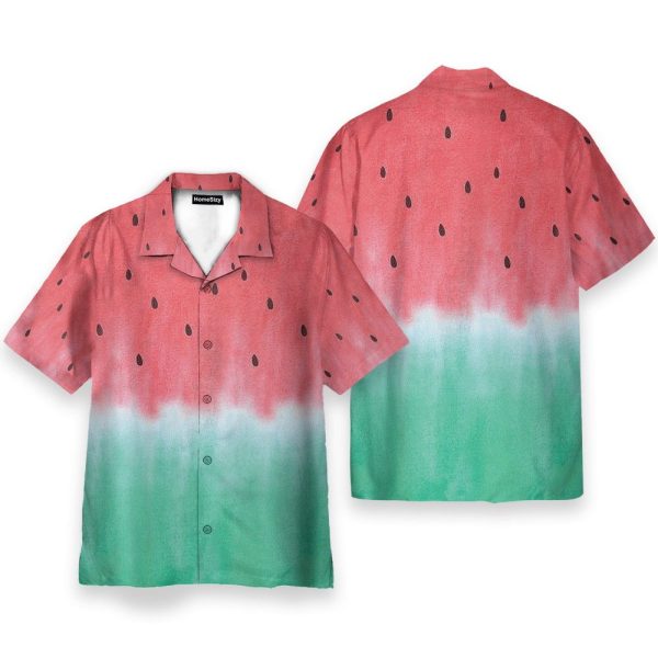 Watermelon Funny Button'S Up Shirts Hawaiian Shirt & Beach Shorts