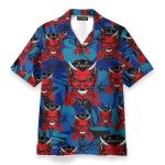 Lucifer Men'S Button'S Up Shirts Hawaiian Shirt & Beach Shorts