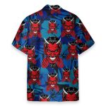 Lucifer Men'S Button'S Up Shirts Hawaiian Shirt & Beach Shorts