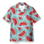 Amazing Watermelon Funny Button'S Up Shirts Hawaiian Shirt & Beach Shorts