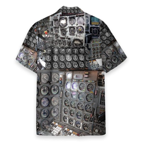 Amazing Cockpit Airplane Pilot Hawaiian Shirt