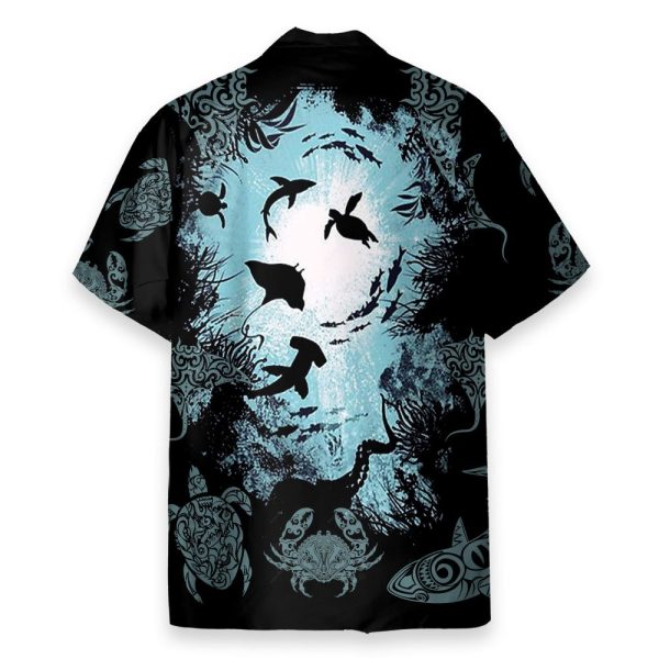 Deep Ocean World Hawaiian Shirt & Beach Shorts