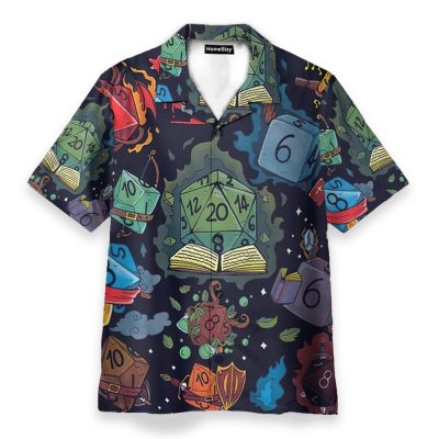 Dungeons & Dragons Game Amazing Dice Hawaiian Shirt