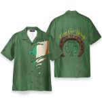 Irish St Patrick'S Day Men'S Button'S Up Shirts Hawaiian Shirt & Beach Shorts