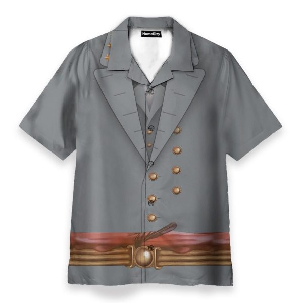 Robert E.Lee Cosplay Costume Hawaiian Shirt
