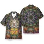 World Of Hippie And Yoga Hawaiian Shirt