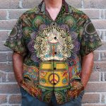 World Of Hippie And Yoga Hawaiian Shirt