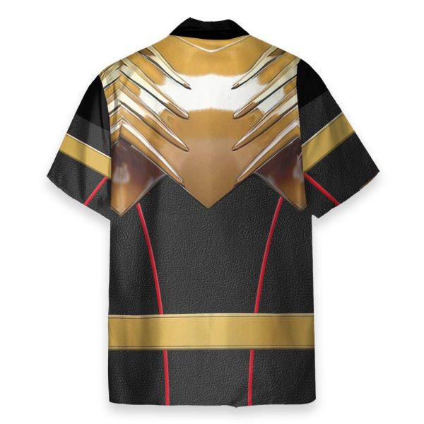 Mighty Morphin Power Rangers Lord Movie Drakkon Evo Iii Cosplay Costume Hawaiian Shirt