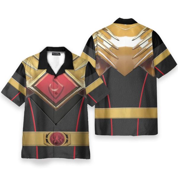 Mighty Morphin Power Rangers Lord Movie Drakkon Evo Iii Cosplay Costume Hawaiian Shirt