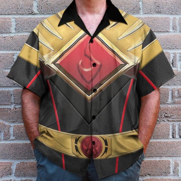 Mighty Morphin Power Rangers Lord Movie Drakkon Evo Iii Cosplay Costume Hawaiian Shirt