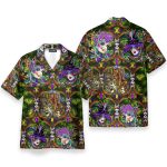 Happy Mardi Gras Men'S Button'S Up Shirts Hawaiian Shirt