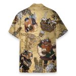 Drinking Beer Viking Funny Button'S Up Shirts Hawaiian Shirt