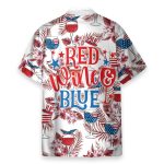 American Red Wine Men'S Button'S Up Shirts Hawaiian Shirt