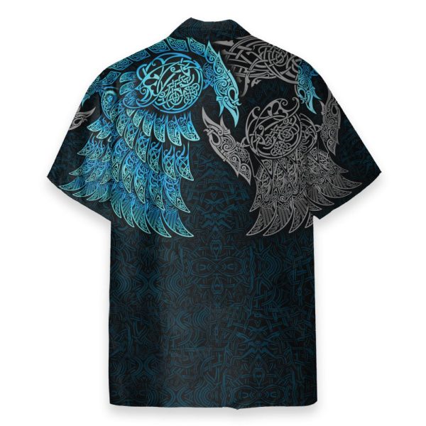 Ravens Men'S Button'S Up Shirts Hawaiian Shirt
