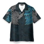 Ravens Men'S Button'S Up Shirts Hawaiian Shirt