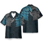 Ravens Men'S Button'S Up Shirts Hawaiian Shirt