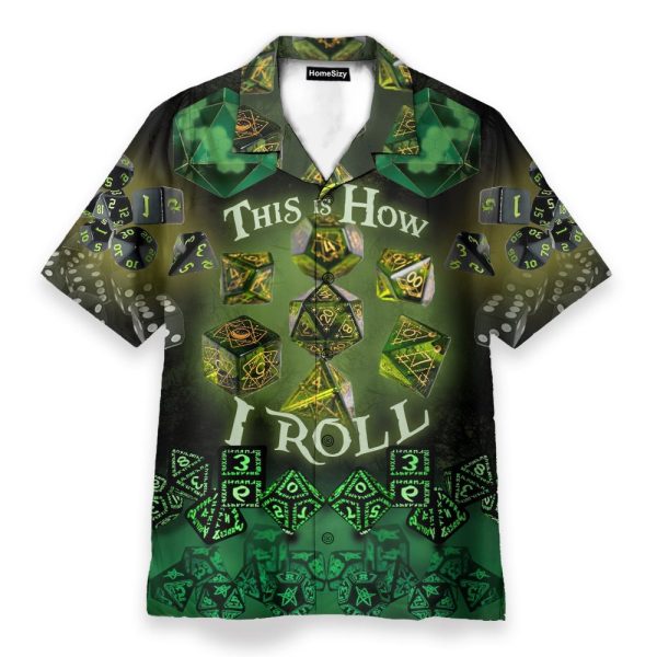 This Is How I Roll Dungeons & Dragons Game Hawaiian Shirt