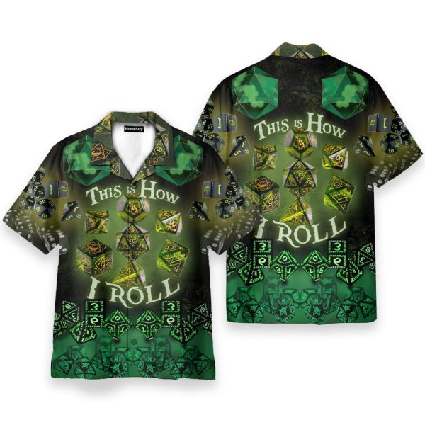 This Is How I Roll Dungeons & Dragons Game Hawaiian Shirt