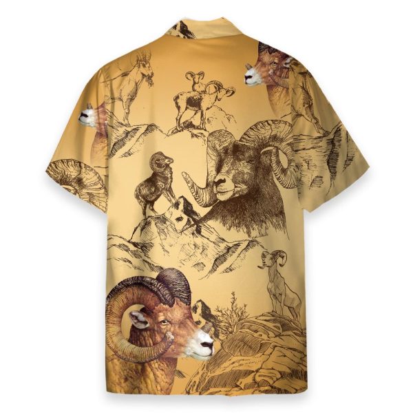 Who Is Black Sheep Men'S Button'S Up Shirts Hawaiian Shirt & Beach Shorts