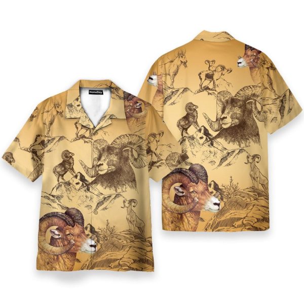 Who Is Black Sheep Men'S Button'S Up Shirts Hawaiian Shirt & Beach Shorts