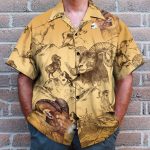 Who Is Black Sheep Men'S Button'S Up Shirts Hawaiian Shirt & Beach Shorts