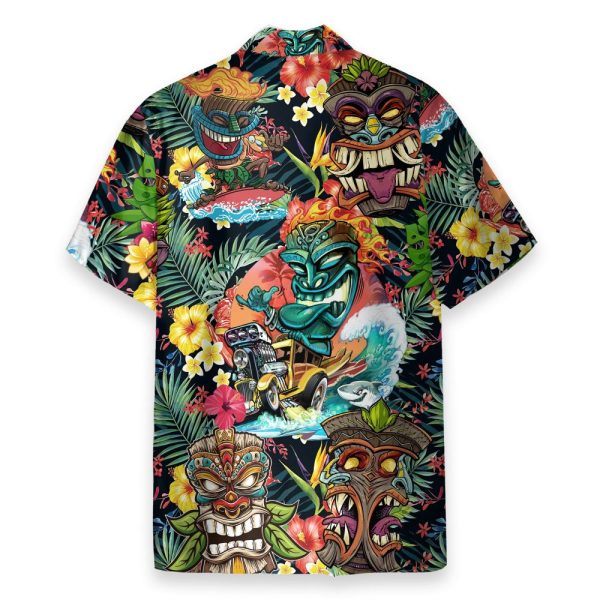 Aloha Summer Tiki Awesome Hawaiian Shirt