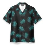 Turtle Summer Men'S Button'S Up Shirts Hawaiian Shirt & Beach Shorts