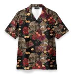 Casino Skull Colorful Hawaiian Shirts