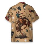 Cowboy Life Men'S Button'S Up Shirts Hawaiian Shirt & Beach Shorts