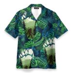 Fantastic Bigfoot Camping Hawaiian Shirt & Beach Shorts