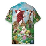 Happy Easter Jesus Is Risen Hawaiian Shirt