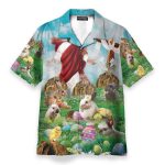 Happy Easter Jesus Is Risen Hawaiian Shirt