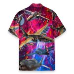 Airplane Men'S Button'S Up Shirts Hawaiian Shirt
