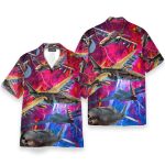 Airplane Men'S Button'S Up Shirts Hawaiian Shirt