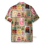 Stamps Cities World Vintage Travel Hawaiian Shirt