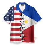 Philippines Root Flag Hawaiian Shirt