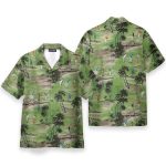 Playing Golf, Coconut Tree Golf Club Hawaiian Shirt