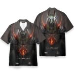 Anubis Egyptian Men'S Button'S Up Shirts Hawaiian Shirt
