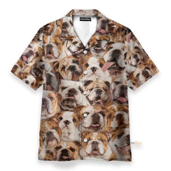 Bulldog Awesome Gift For Pet Lover Hawaiian Shirt