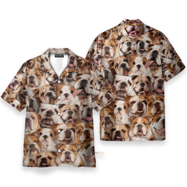 Bulldog Awesome Gift For Pet Lover Hawaiian Shirt