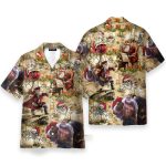 Amazing Pirate Santa Claus Hawaiian Shirt