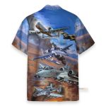 United States Air Force Fairchild Republic Hawaiian Shirt