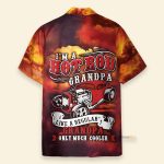 I'M A Hot Rod Grandpa Like A Regular Granpa Only Much Cooler Hawaiian Shirt