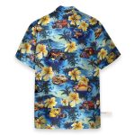 Hot Rod Car And Flowers Hawaiian Shirt & Beach Shorts