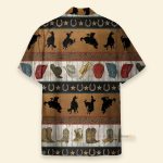 Rodeo Cowboys Men'S Button'S Up Shirts Hawaiian Shirt