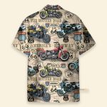 Amazing Vintage Motorcycles On Route Hawaiian Shirt